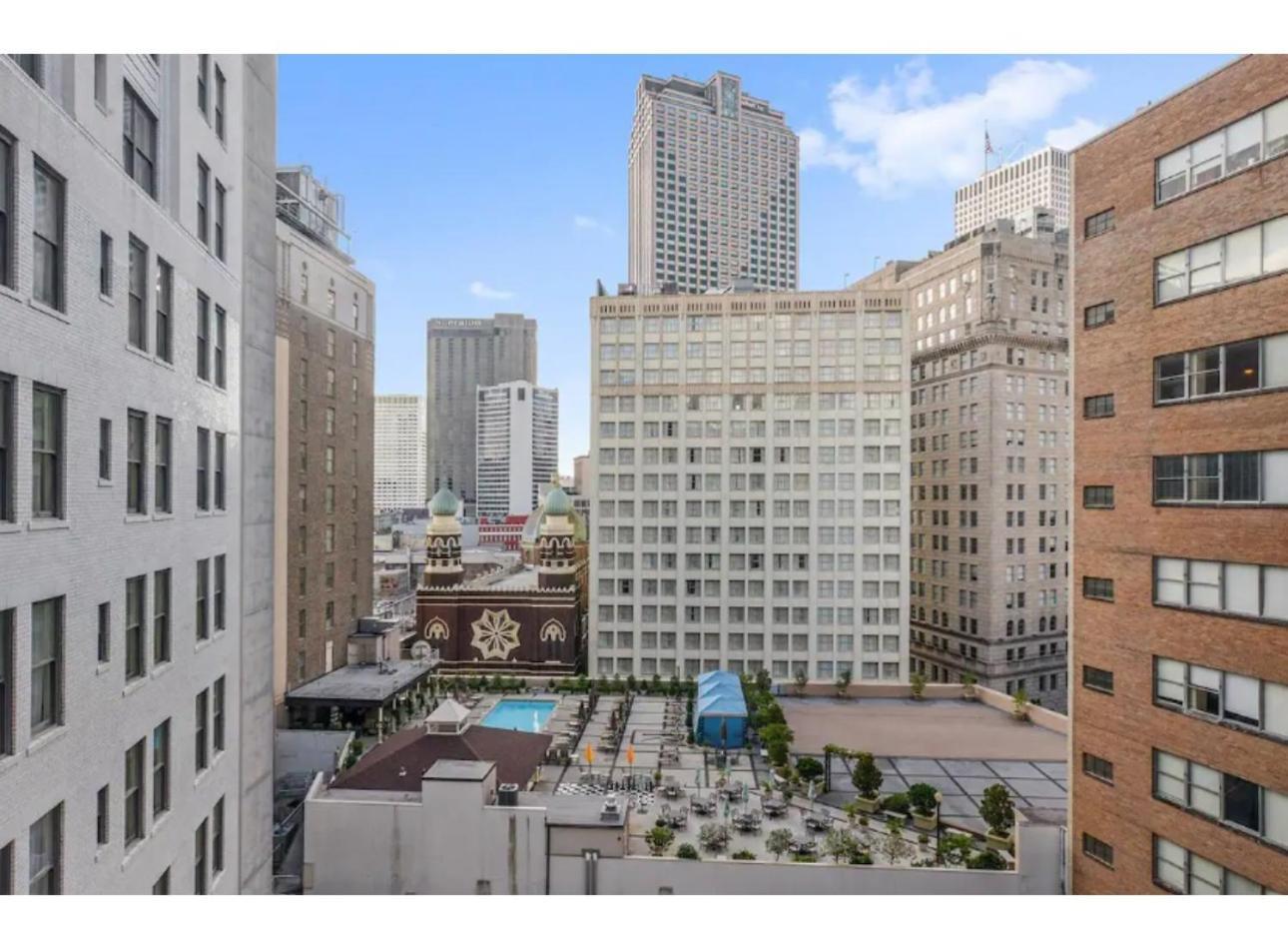 Amazing Condos Beautiful View 2 Blocks To French Quarter, Small Rooftop Pool, Gym, Seanger Theater, Super Dome, And Bourbon St Nova Orleães Exterior foto